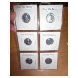 6 - STEEL WAR CENTS