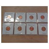 8 - BU LINCOLN CENTS