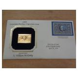 PRESIDENT MCKINLEY 1ST DAY COVER