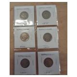 6 - BUFFALO NICKELS