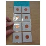 8 - BU MINT MEDALLIONS