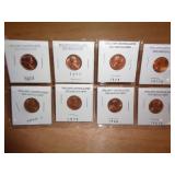 8 - BU LINCOLN CENTS
