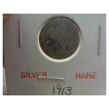 1913 BARBER DIME