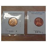 2 - BU WHEAT CENTS