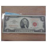 1963 RED SEAL $2 NOTE