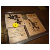 SCRAPBOOK INK STAMPS