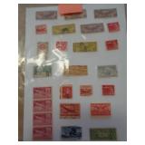 U S AIRMAIL STAMPS