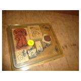 SCRAPBOOK INK STAMPS