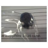 MOZAMBIQUE BLUE SAPPHIRE GEMSTONE -  22.35CT