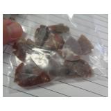 LOT OF 10 STONE POINT ARROWHEADS