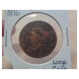 1816 LARGE CENT