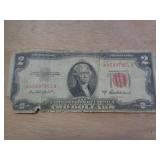 1953A $2 RED SEAL NOTE