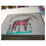 18'X27' DOOR MAT - HORSE