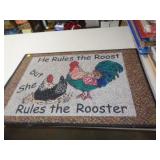 18'X27' DOOR MAT - ROOSTER