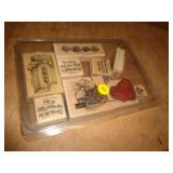 SCRAPBOOK INK STAMPS