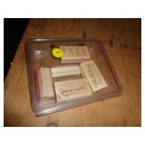 SCRAPBOOK INK STAMPS