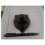 CAST IRON BEAR HEAD BOTTLE OPENER
