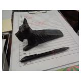 CAST IRON SCOTTY DOOR STOP