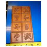 SPRINGERLE WOOD COOKIE MOLD