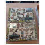 2 - BOXES OF HUNTING ANIMALS