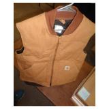CARHARTT VEST SZ LG / RK