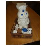 PILLSBURY DOUGHBOY - COOKIE JAR, S&P & ETC