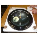 EIGHT BALL CLOCK