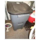 ROLLING TRASH CAN / LW