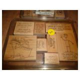 SCRAPBOOK INK STAMPS