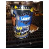 NASCAR METAL TRASH CAN / UT