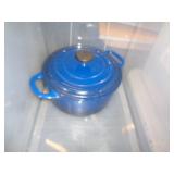 ENAMEL OVER CAST IRON POT