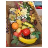 PLASTIC FRUIT & DECOR