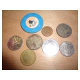 FOREIGN COINS & TOKENS