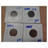 4 - INDIAN HEAD CENTS