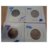 4 - BUFFALO NICKELS