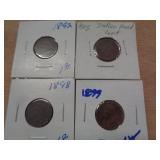 4 - INDIAN HEAD CENTS