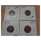 4 - INDIAN HEAD CENTS