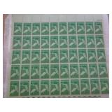 SHEET U S 3CENT STAMPS - NAT'L PARK