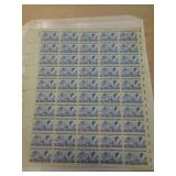 SHEET U S 3CENT STAMPS - FRANCIS SCOTT KEY