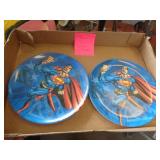SUPERMAN PLASTIC PLATES