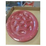 LONGABERGER EGG PLATE