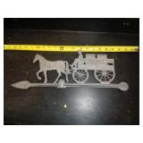 SCHWEPPES ALUM DOUBLE SIDED WEATHER VANE