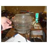 1900'S KEROSENE HEATER GLASS TANK