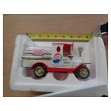 PEPSI COIN BANK TRUCK W KEY