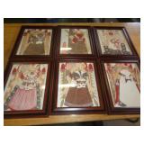 6 - 10X13 SAMURAI ART PRINTS