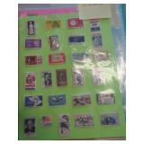 U S 5 CENT STAMPS