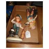 PAIR OF SAILOR FIGURES