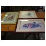 3 - FLOWER ART PRINTS