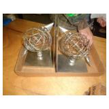 METAL BOOKENDS