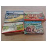 4 - MODEL TRAIN BLDG KITS